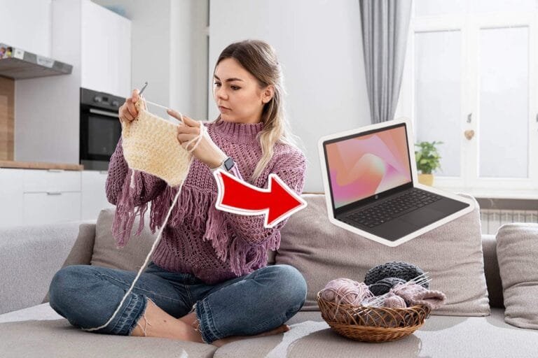 Gebreide Laptophoezen